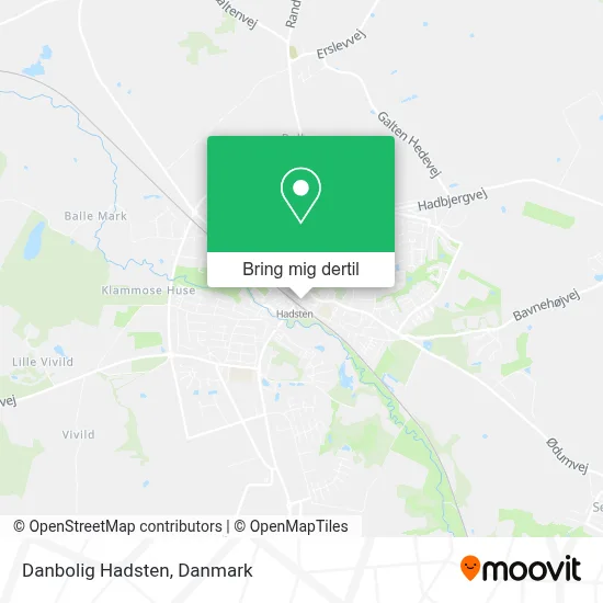 Danbolig Hadsten kort