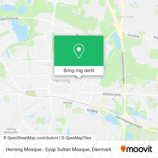 Herning Mosque - Eyüp Sultan Mosque kort