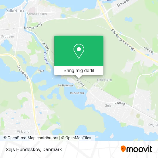 Sejs Hundeskov kort