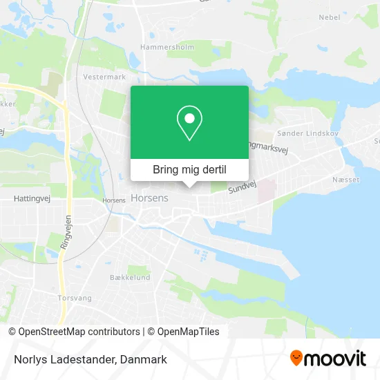 Norlys Ladestander kort