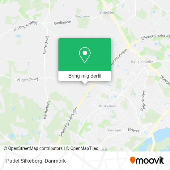Padel Silkeborg kort