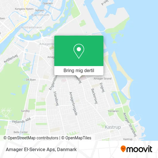 Amager El-Service Aps kort