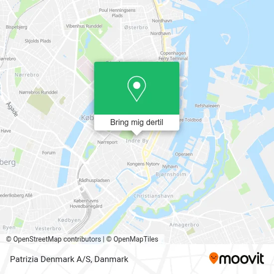 Patrizia Denmark A/S kort