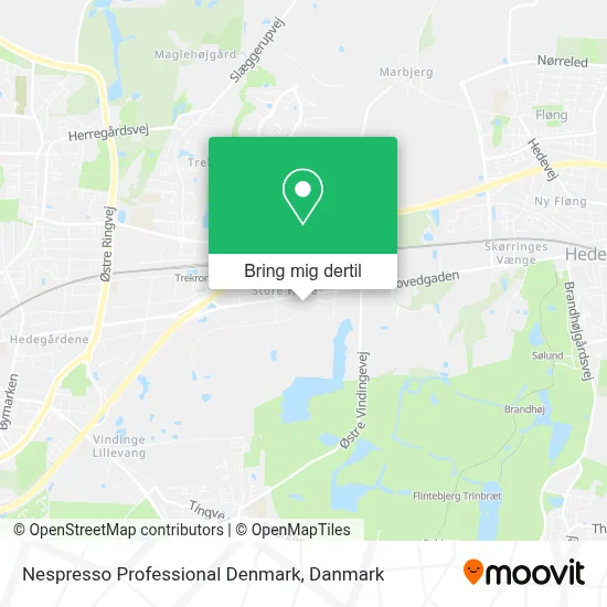 Nespresso Professional Denmark kort