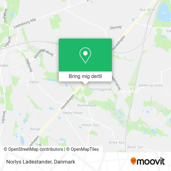 Norlys Ladestander kort