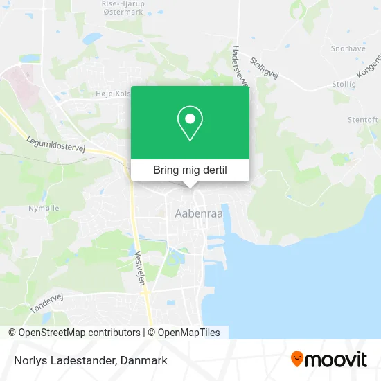 Norlys Ladestander kort