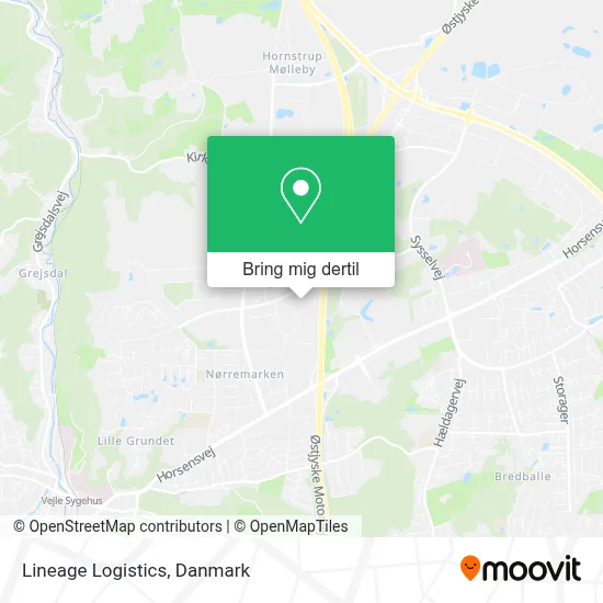 Lineage Logistics kort