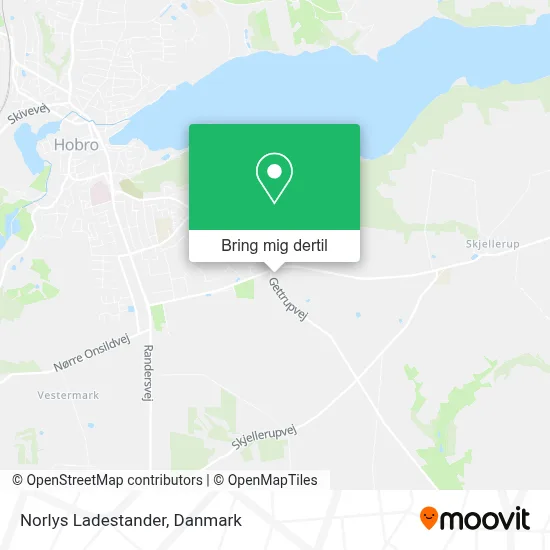 Norlys Ladestander kort