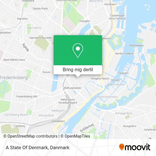 A State Of Denmark kort