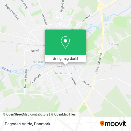 Pagoden Varde kort