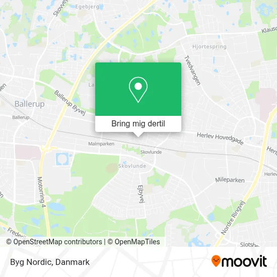 Byg Nordic kort