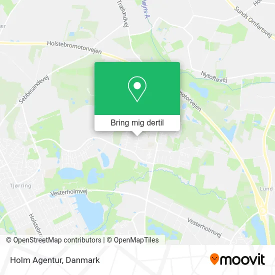 Holm Agentur kort