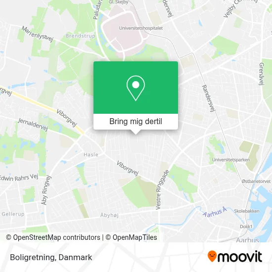 Boligretning kort