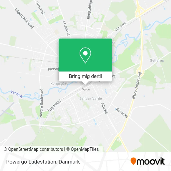Powergo-Ladestation kort