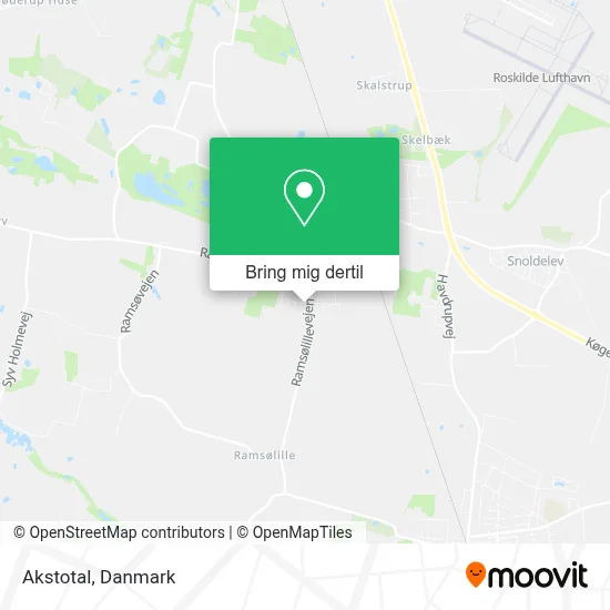 Akstotal kort
