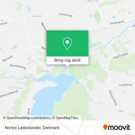 Norlys Ladestander kort