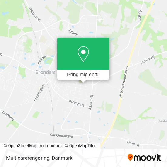 Multicarerengøring kort