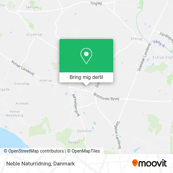 Neble Naturridning kort