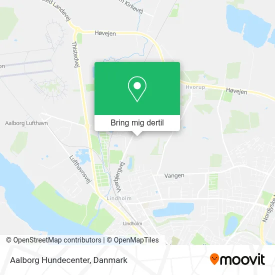 Aalborg Hundecenter kort