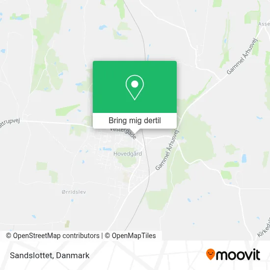 Sandslottet kort