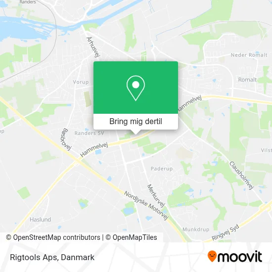 Rigtools Aps kort