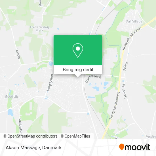 Akson Massage kort