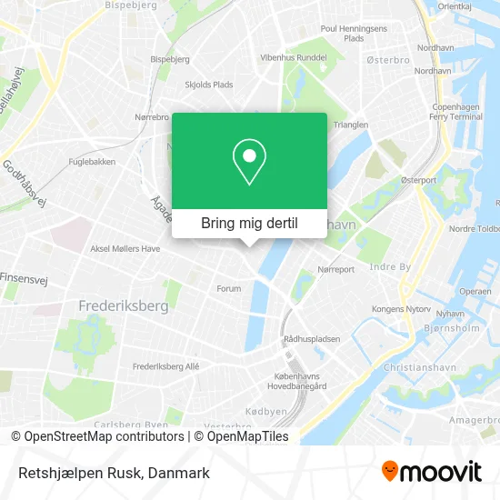 Retshjælpen Rusk kort