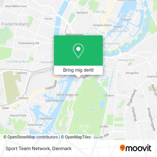 Sport Team Network kort
