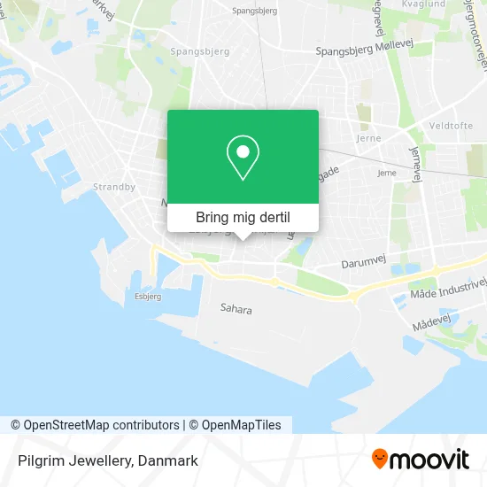 Pilgrim Jewellery kort