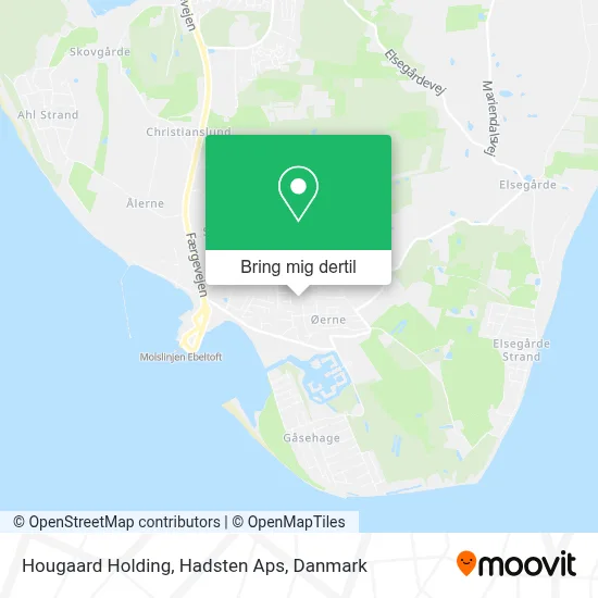 Hougaard Holding, Hadsten Aps kort