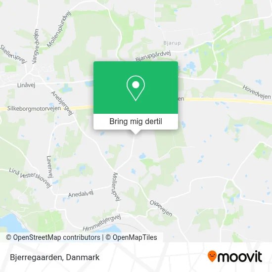 Bjerregaarden kort