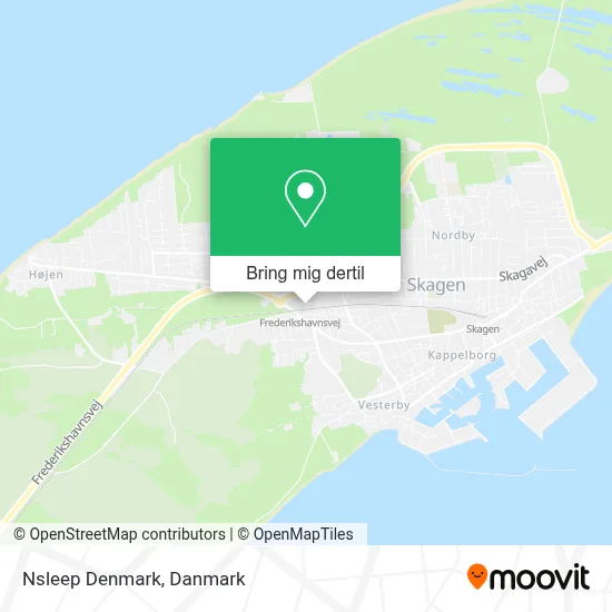 Nsleep Denmark kort