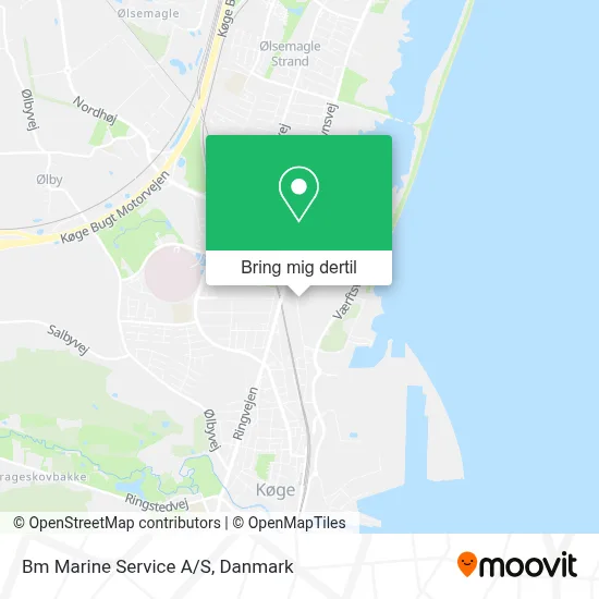 Bm Marine Service A/S kort