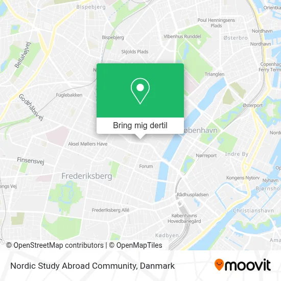 Nordic Study Abroad Community kort