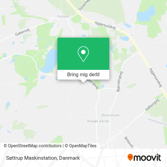 Søttrup Maskinstation kort