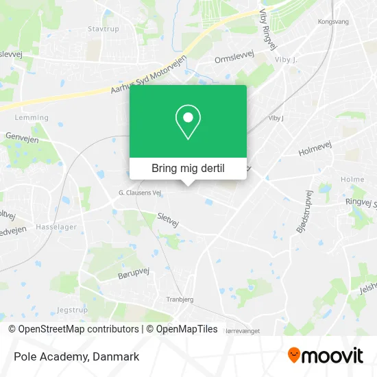 Pole Academy kort