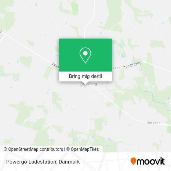 Powergo-Ladestation kort
