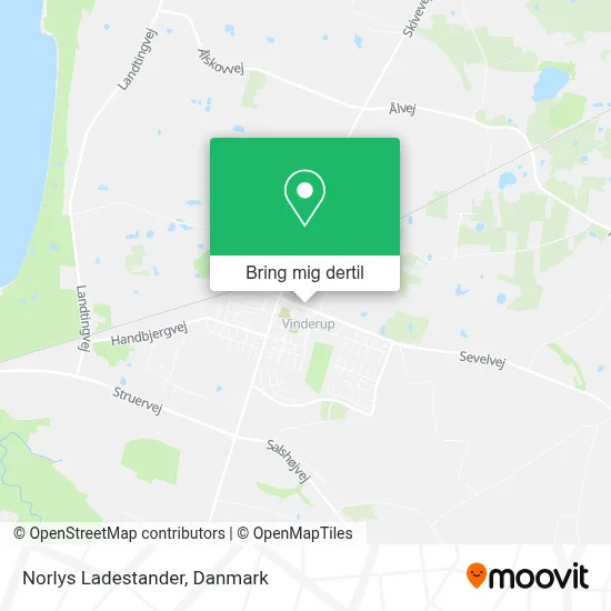 Norlys Ladestander kort