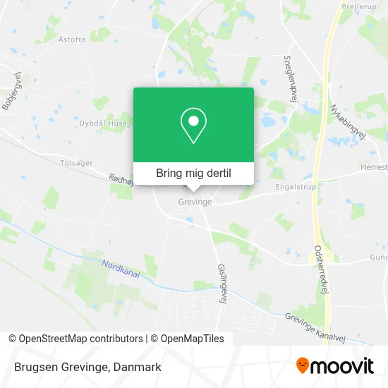 Brugsen Grevinge kort