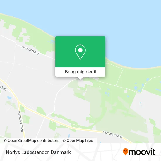 Norlys Ladestander kort
