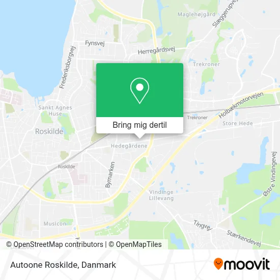 Autoone Roskilde kort