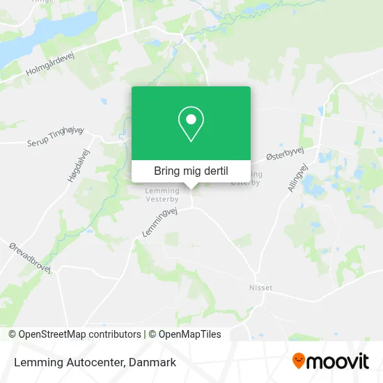 Lemming Autocenter kort