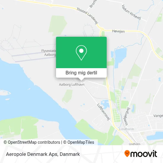 Aeropole Denmark Aps kort