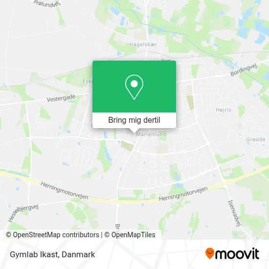 Gymlab Ikast kort