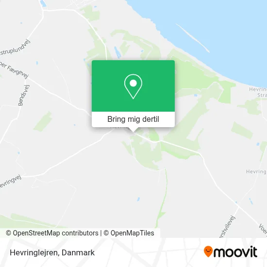 Hevringlejren kort