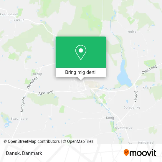 Dansk kort