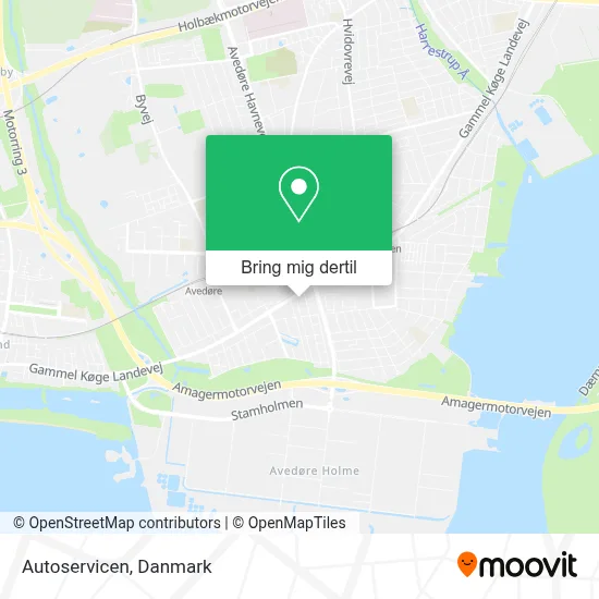 Autoservicen kort