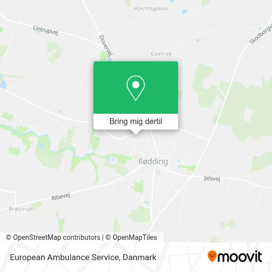 European Ambulance Service kort