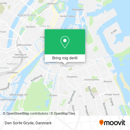 Den Sorte Gryde kort