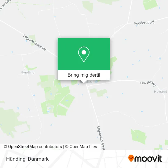Hünding kort